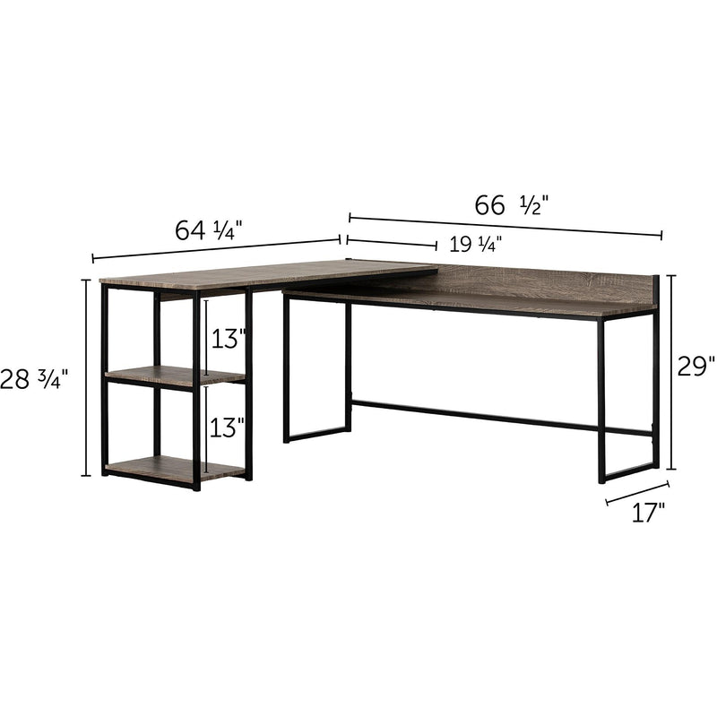 South Shore Furniture Office Desks L-Shaped Desks 12799 IMAGE 10