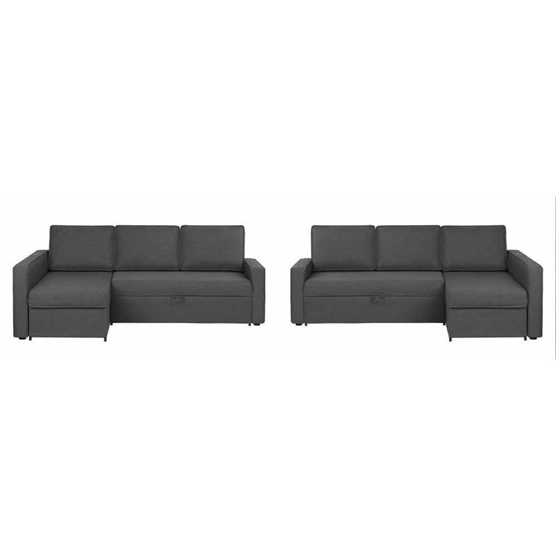 South Shore Furniture Live-it Cozy Fabric Sleeper Sectional 100307 IMAGE 2