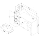 South Shore Furniture Kids Bedroom Accents Vanity 12989 IMAGE 11