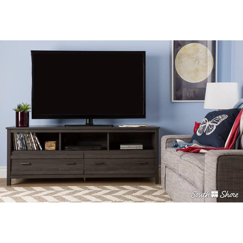 South Shore Furniture Exhibit TV Stand 10393 IMAGE 5