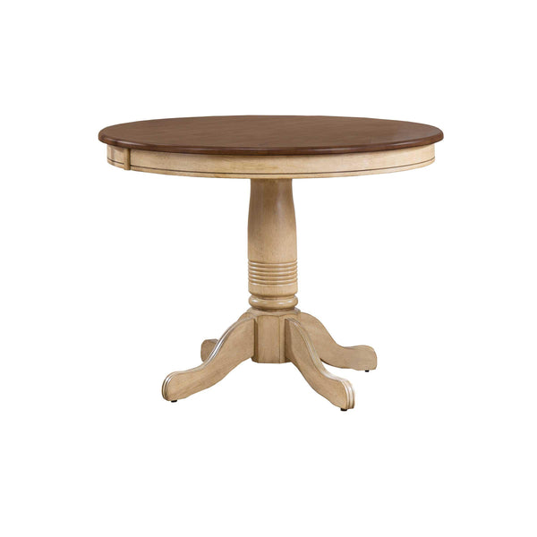 Winners Only Round Farmington Dining Table with Pedestal Base DF54242W IMAGE 1