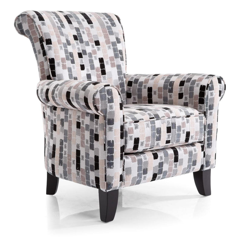 Decor-Rest Furniture Stationary Fabric Accent Chair 2470C-RP IMAGE 1