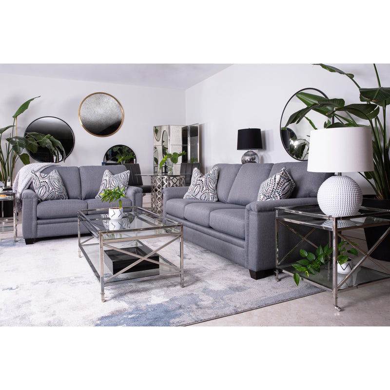 Decor-Rest Furniture Stationary Fabric Sofa 2877S-CG IMAGE 4
