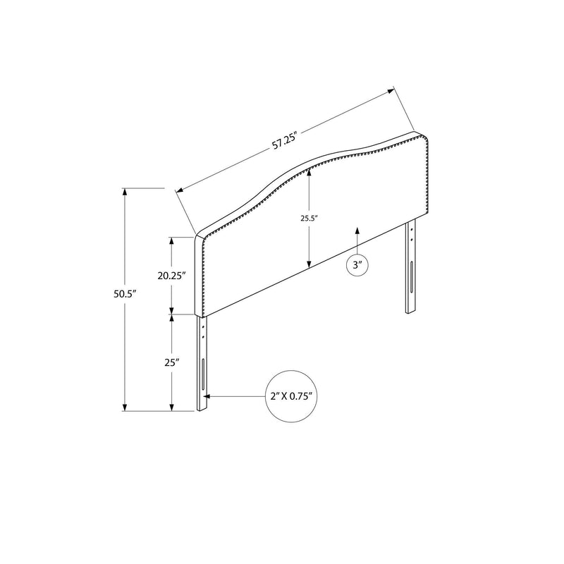 Monarch Bed Components Headboard I 6011F IMAGE 5