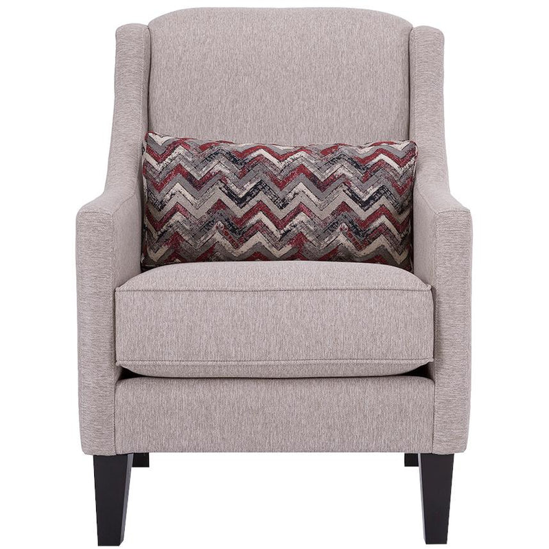 Decor-Rest Furniture Glenda Stationary Fabric Chair Glenda 7606-C Chair IMAGE 2