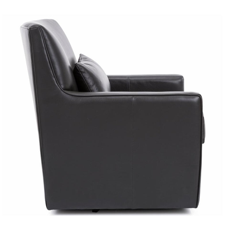 Decor-Rest Furniture Kingston Swivel Leather Chair Kingston 7343-C Swivel Chair IMAGE 3