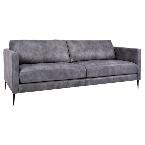 Decor-Rest Furniture Marco Connections Stationary Leather Sofa Marco Connections 3M1-01 Sofa IMAGE 1
