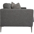 Decor-Rest Furniture Stationary Fabric Loveseat Marco Connections 2M1-02 Loveseat IMAGE 2