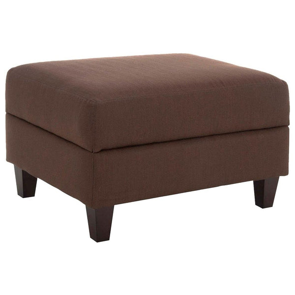 Decor-Rest Furniture Alessandra Connections Fabric Storage Ottoman Alessandra Connections 2A-00 Storage Ottoman IMAGE 1