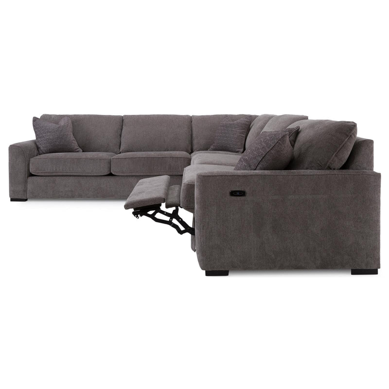 Decor-Rest Furniture Power Reclining Fabric 3 pc Sectional 2786-07/2786-05/M2786P-06 IMAGE 5