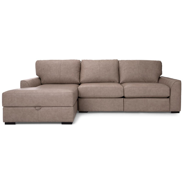 Decor-Rest Furniture Power Reclining Leather 2 pc Sectional 3786-49/M3786P-52 IMAGE 1