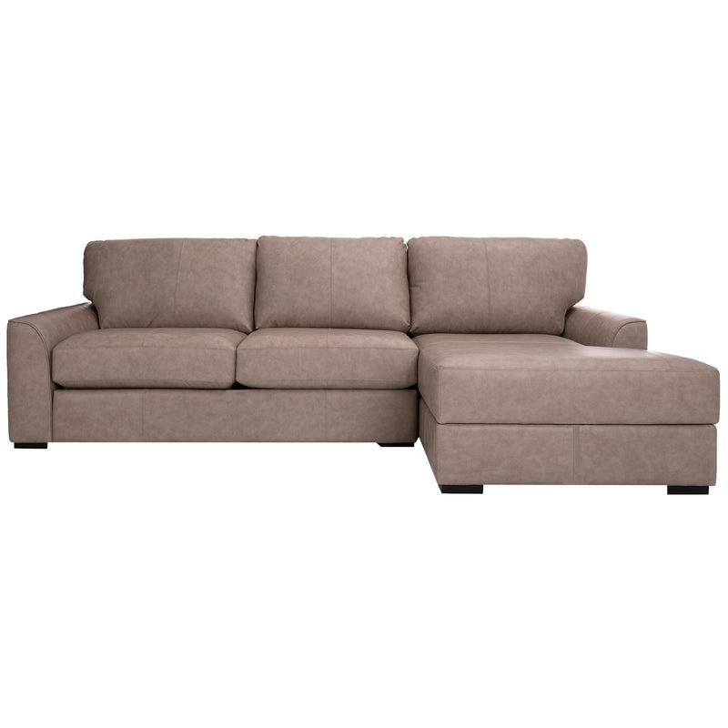 Decor-Rest Furniture Power Reclining Leather 2 pc Sectional 3786-07/3786-08 IMAGE 1