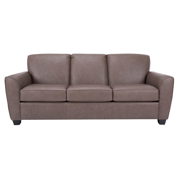 Decor-Rest Furniture Stationary Leather Sofa 3404-CS Sofa IMAGE 1