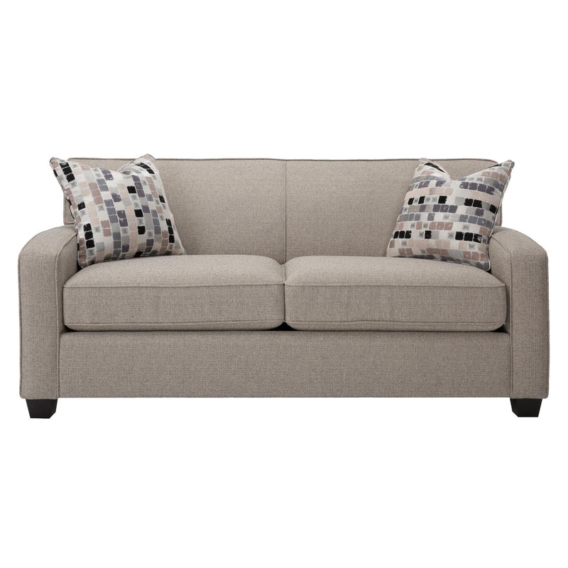 Decor-Rest Furniture Stationary Fabric Loveseat 2401-L Loveseat IMAGE 1