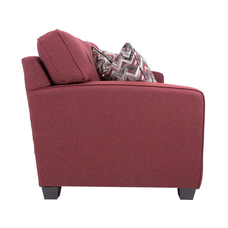 Decor-Rest Furniture Stationary Fabric Sofa 2230-S Sofa IMAGE 3