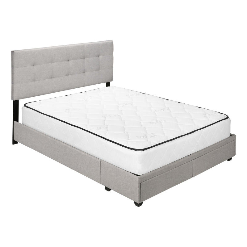 Monarch Queen Upholstered Bed with Storage I 6020Q IMAGE 1