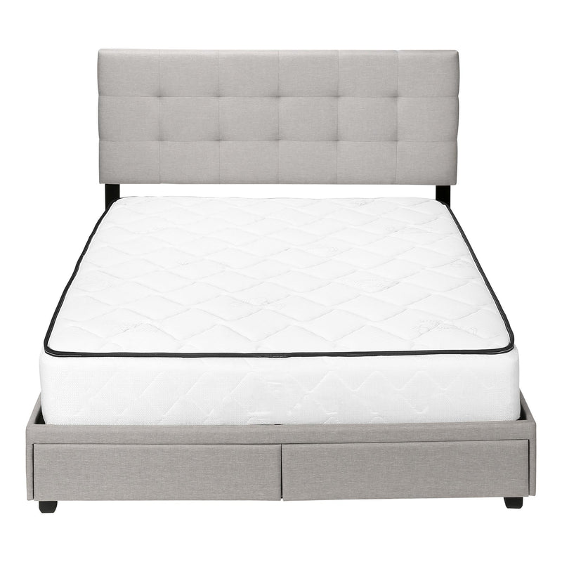 Monarch Queen Upholstered Bed with Storage I 6020Q IMAGE 2