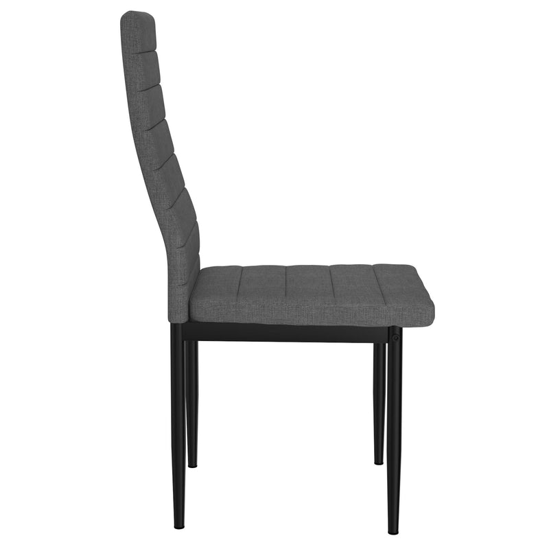 Worldwide Home Furnishings Contra Dining Chair 202-843GY IMAGE 4