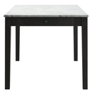 Worldwide Home Furnishings Pascal/Venice 7 pc Dinette 207-548GY/536GY IMAGE 3