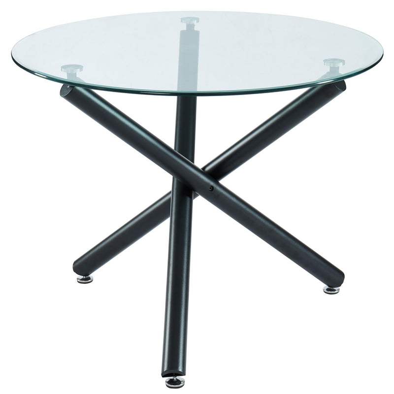 Worldwide Home Furnishings Suzette/Olly 5 pc Dinette 207-476/606GY IMAGE 5