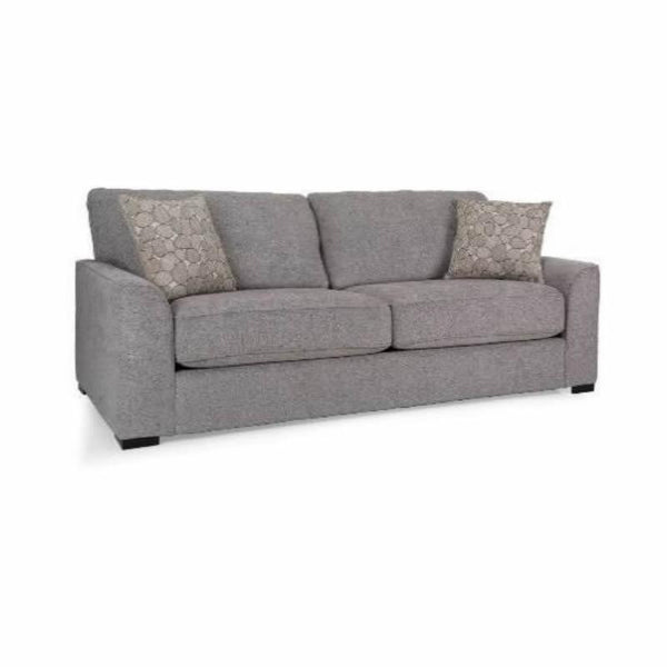 Decor-Rest Furniture Stationary Fabric Sofa 2786-01 Sofa - Grey IMAGE 1