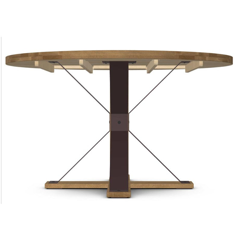 Amisco Round Martina Dining Table with Pedestal Base 50538/5286|90409/86 IMAGE 4