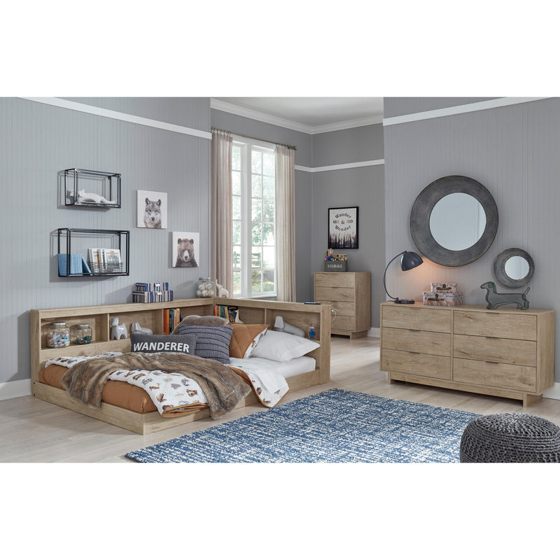 Signature Design by Ashley Oliah Twin Bookcase Bed EB2270-163/EB2270-182 IMAGE 9