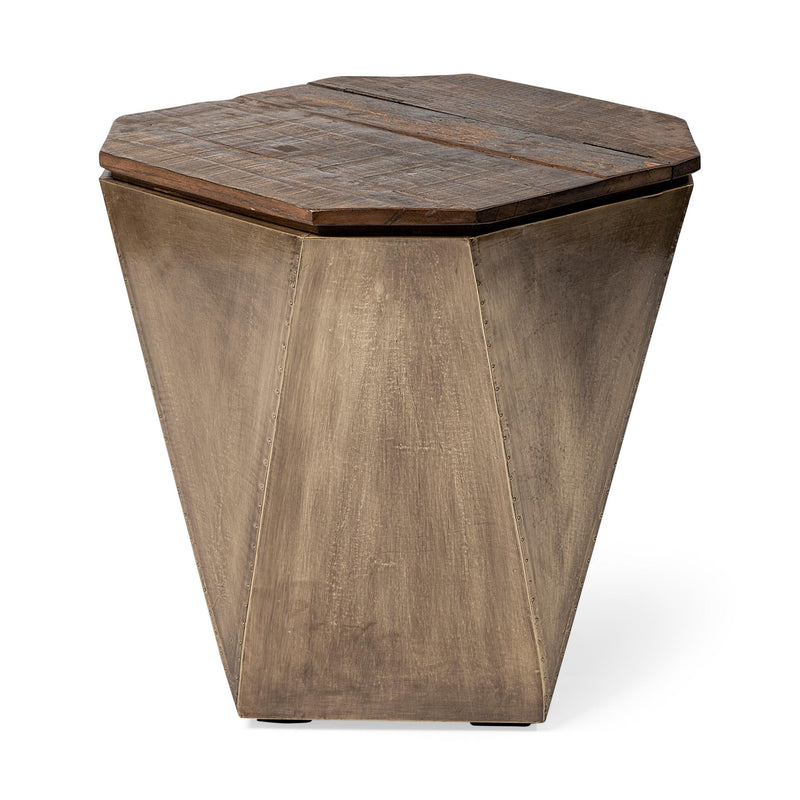 Mercana Esagono II End Table 68902 IMAGE 1