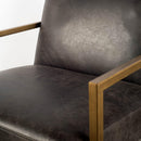 Mercana Armelle I Stationary Leather Accent Chair 67083 IMAGE 3