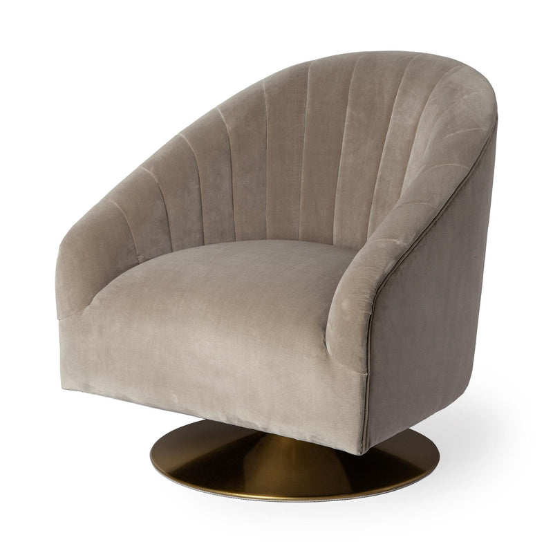 Mercana James I Swivel Fabric Accent Chair 67920 IMAGE 2