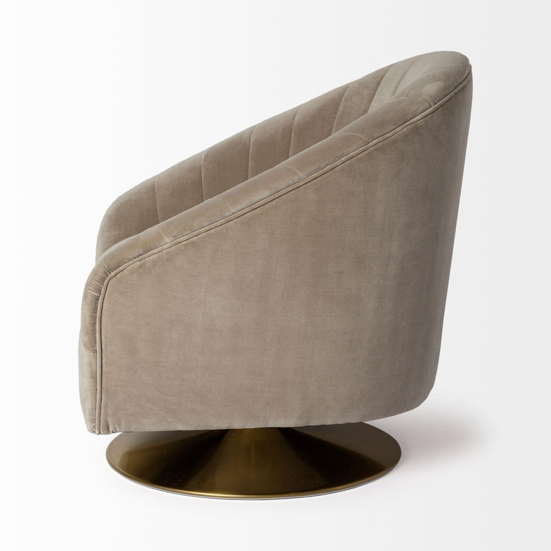 Mercana James I Swivel Fabric Accent Chair 67920 IMAGE 3