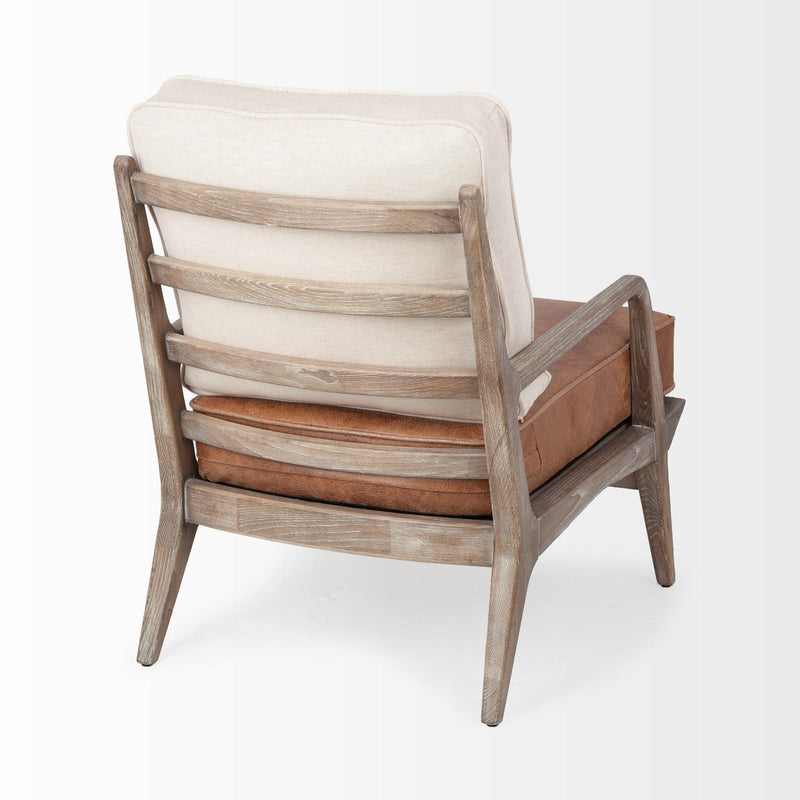 Mercana Harman II Stationary Fabric and Leather Accent Chair 67512 IMAGE 5