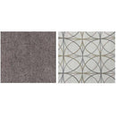 Decor-Rest Furniture Stationary Fabric Loveseat 2967-L Loveseat - Struttura Pewter IMAGE 3