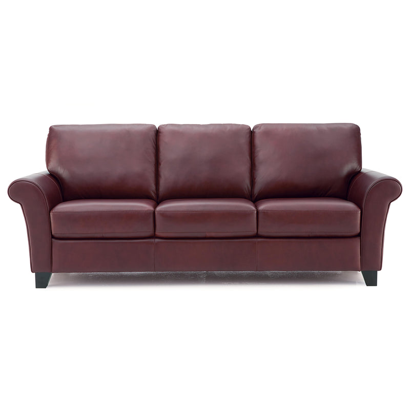 Palliser Rosebank Stationary Leather Sofa 77429-01-CARNIVAL-RIVIERA IMAGE 1