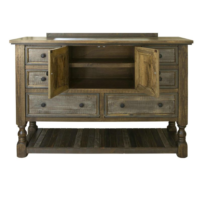 International Furniture Direct Stone 6-Drawer Dresser IFD4591DSR IMAGE 1