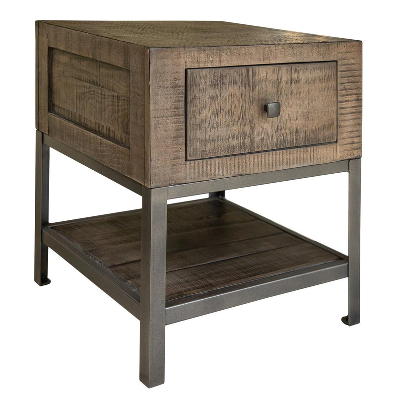 International Furniture Direct Urban Gray End Table IFD5631END IMAGE 1