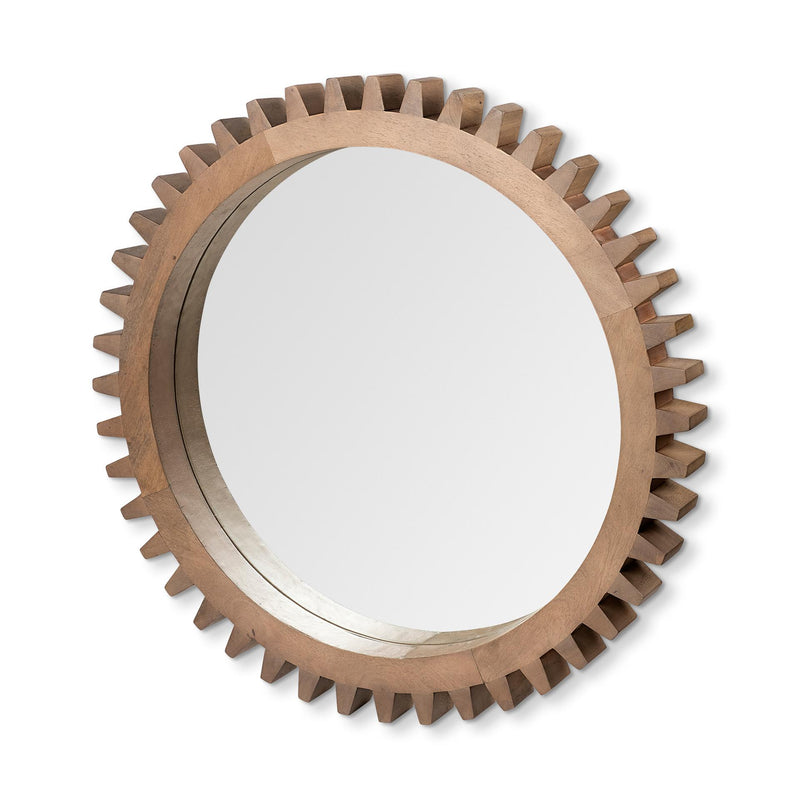 Mercana Sunrise Cog Wall Mirror 68667 IMAGE 1