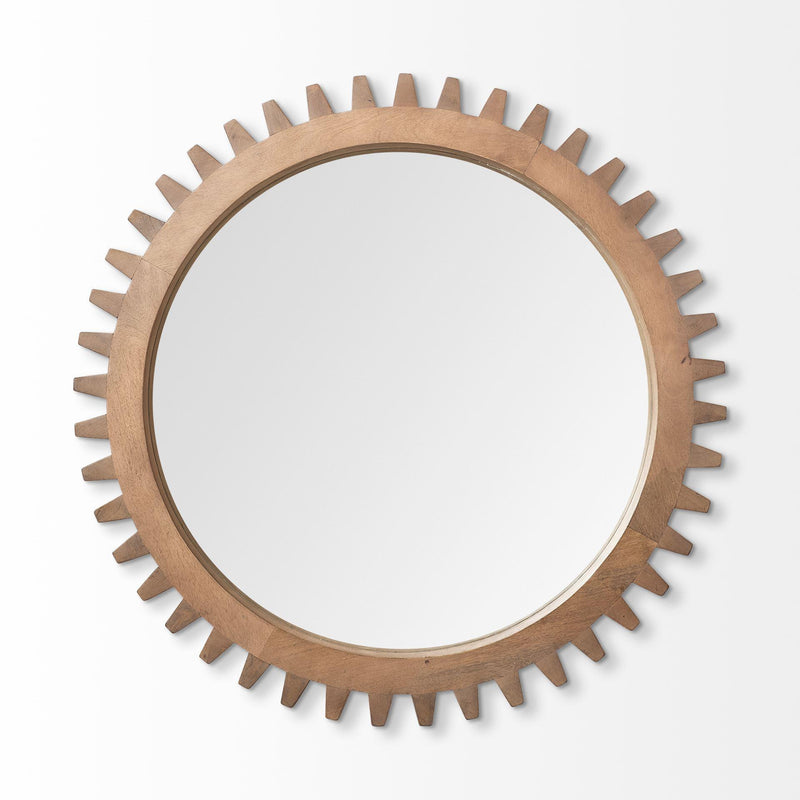 Mercana Sunrise Cog Wall Mirror 68667 IMAGE 2