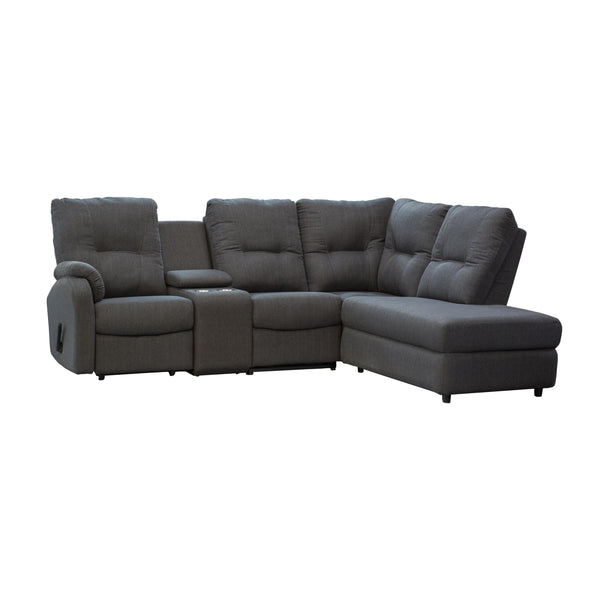 Elran Beatrice Reclining Fabric 5 pc Sectional Beatrice 8099 5 pc Sectional IMAGE 1
