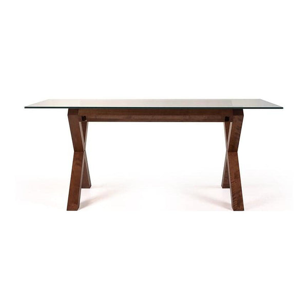 Verbois Lux Dining Table with Glass Top LUX TDF 3660 108 IMAGE 1