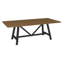 Amisco Octavia Dining Table with Trestle Base 50578/25+93485/A7 IMAGE 1