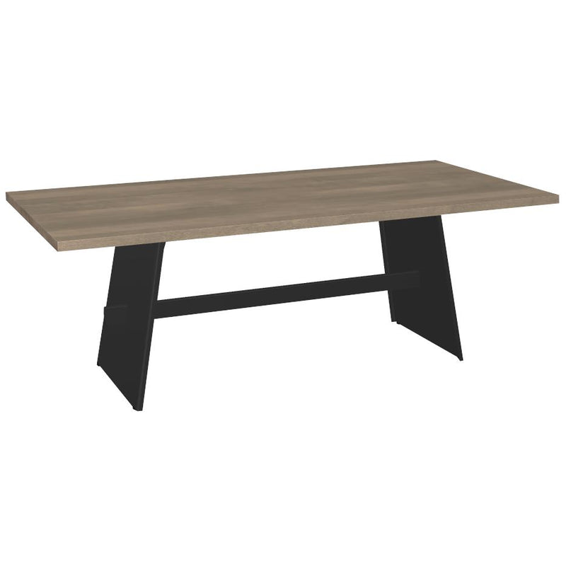 Amisco Tayra Dining Table with Trestle Base 50598/25+90485/42 IMAGE 1