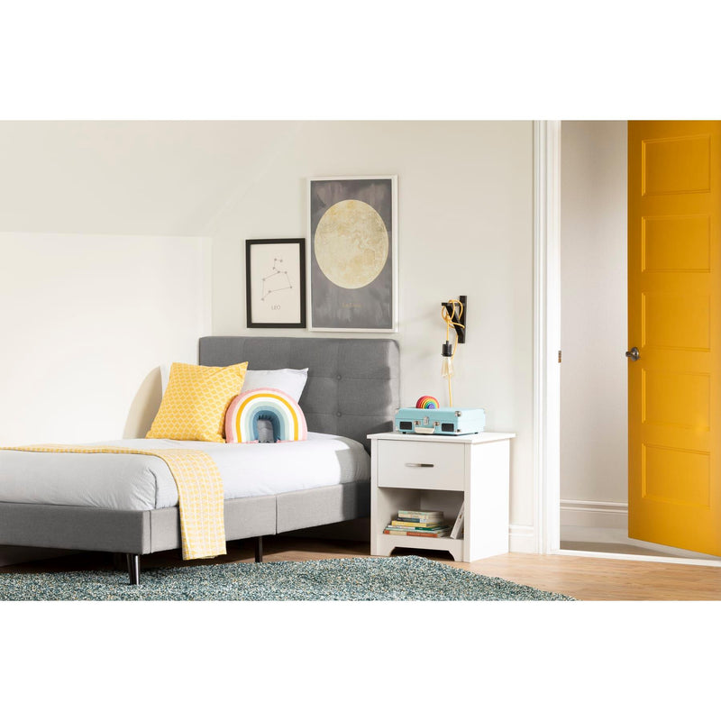 South Shore Furniture Fusion Twin Upholstered Bed 12119 IMAGE 4