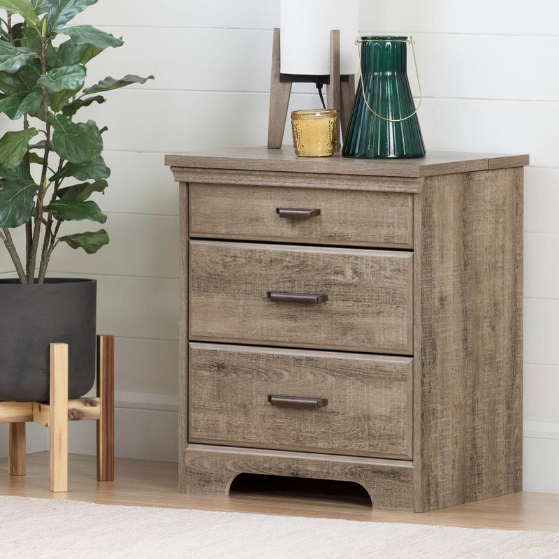 South Shore Furniture Versa 2-Drawer Nightstand 10555 IMAGE 3