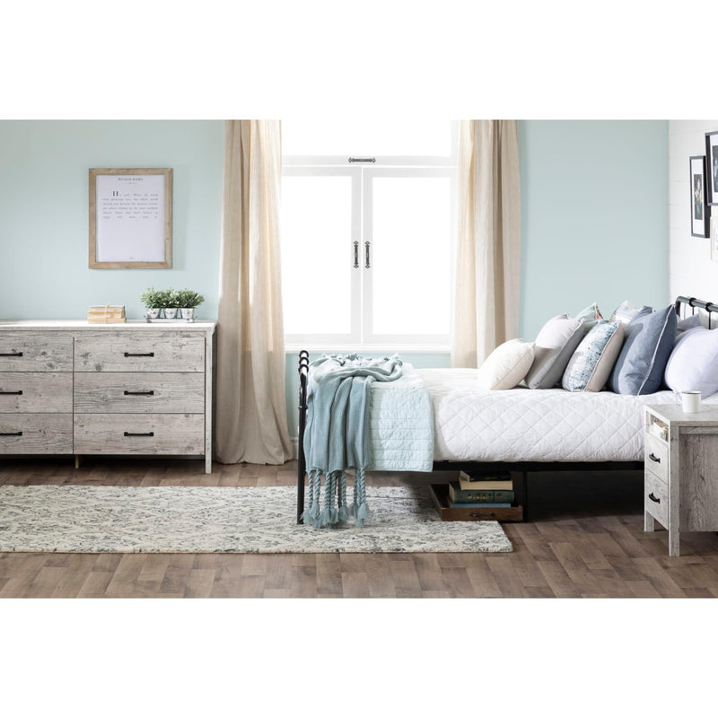 South Shore Furniture Gravity 6-Drawer Dresser 11896 IMAGE 3