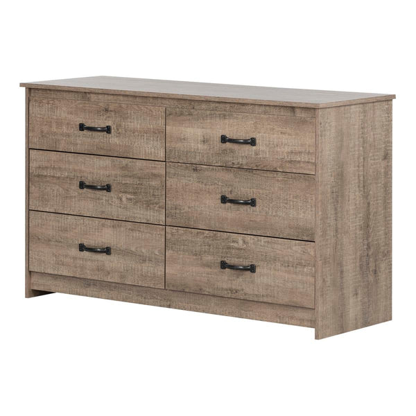 South Shore Furniture Tassio 6-Drawer Dresser 12231 IMAGE 1