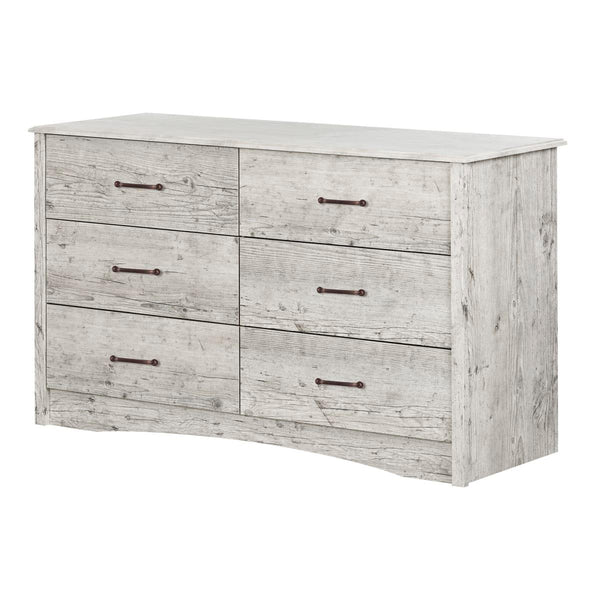 South Shore Furniture Helson 6-Drawer Dresser 12995 IMAGE 1