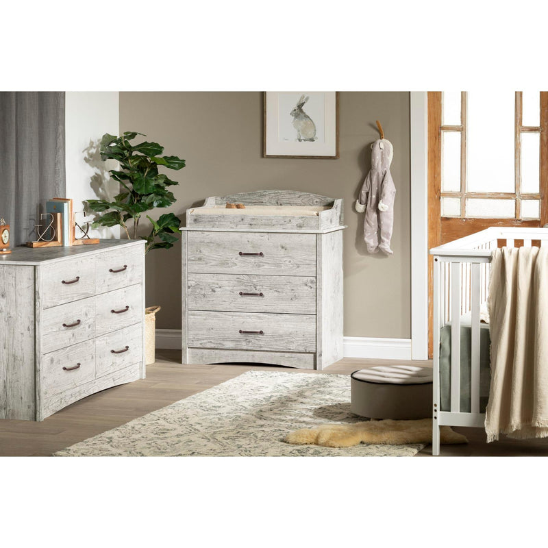 South Shore Furniture Changing Tables Dresser 12996 IMAGE 2