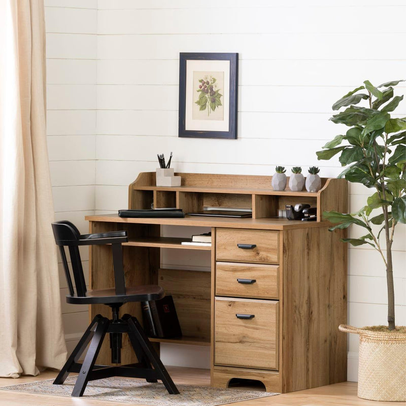 South Shore Furniture Office Desks Desks With Hutch 13120 IMAGE 2