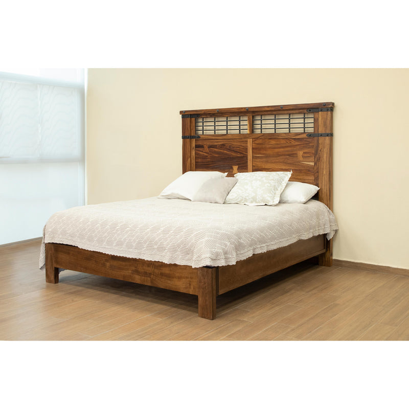 International Furniture Direct Parota King Bed IFD866HDBD-EK1/IFD866PLTFRM-EK IMAGE 3